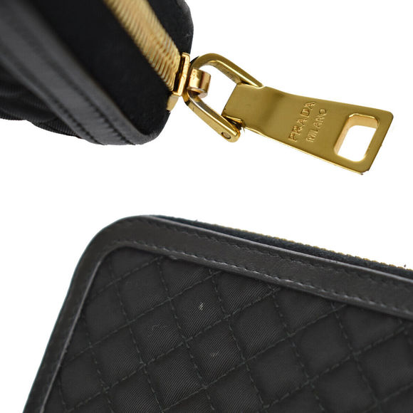 Prada Tessuto Quiltin Long Zipper #80334P39B - Picture 7 of 15